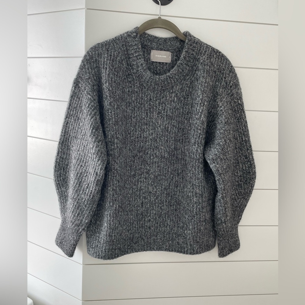Everlane Cocoon Crew in Alpaca